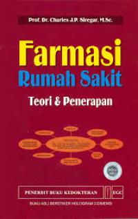 Image of Farmasi rumah sakit: Teori & penerapan