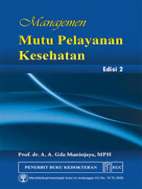 Image of Manajemen Mutu Pelayanan Kesehatan