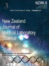 Image of New Zealand Journal Of Medical Laboratory Science Vol.74 No.3 November 2020