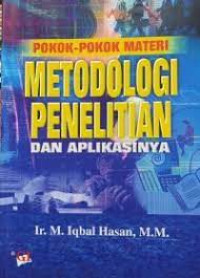 Image of Pokok-pokok Materi Metodologi Penelitian dan Aplikasinya