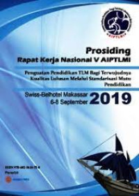 Image of Prosiding Rapat Kerja Nasional V AIPTLMI Tahun 2019