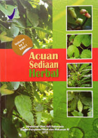 Image of Acuan Sediaan Herbal Volume 7