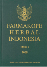 Image of Farmakope Herbal Indonesia Edisi I